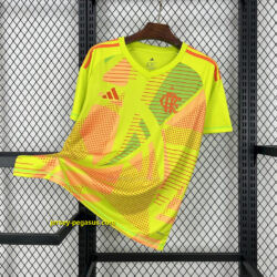 Flamengo Goalkeeper Yellow Shirt Football Uniform
