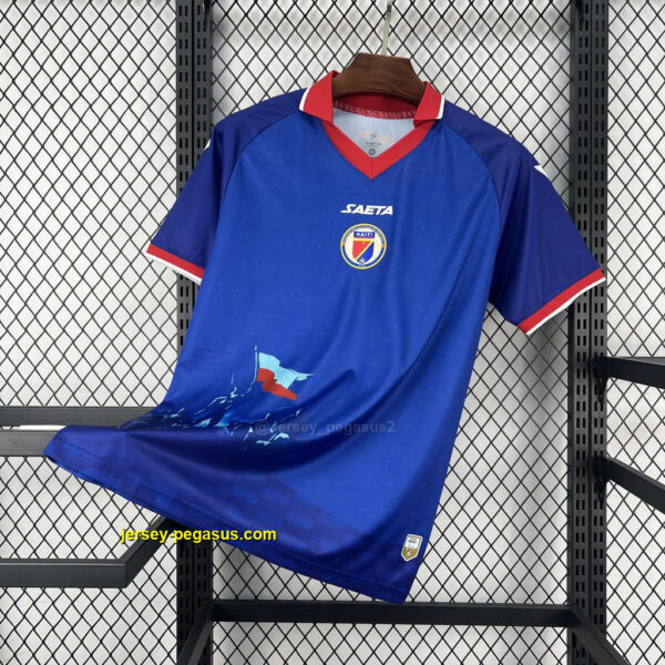 2026 Haiti Home World Cup 2026 Kit Football T-Shirt
