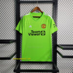 Manchester United goalkeeper green Soccer Jersey