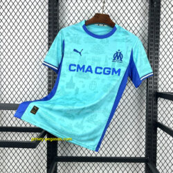 Marseille Goalkeeper Blue Shirt Football Uniforms