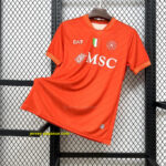 Napoli Goalkeeper Orange Shirt Football Apparels