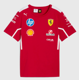 Ferrari 2025 F1 red racing Shirt