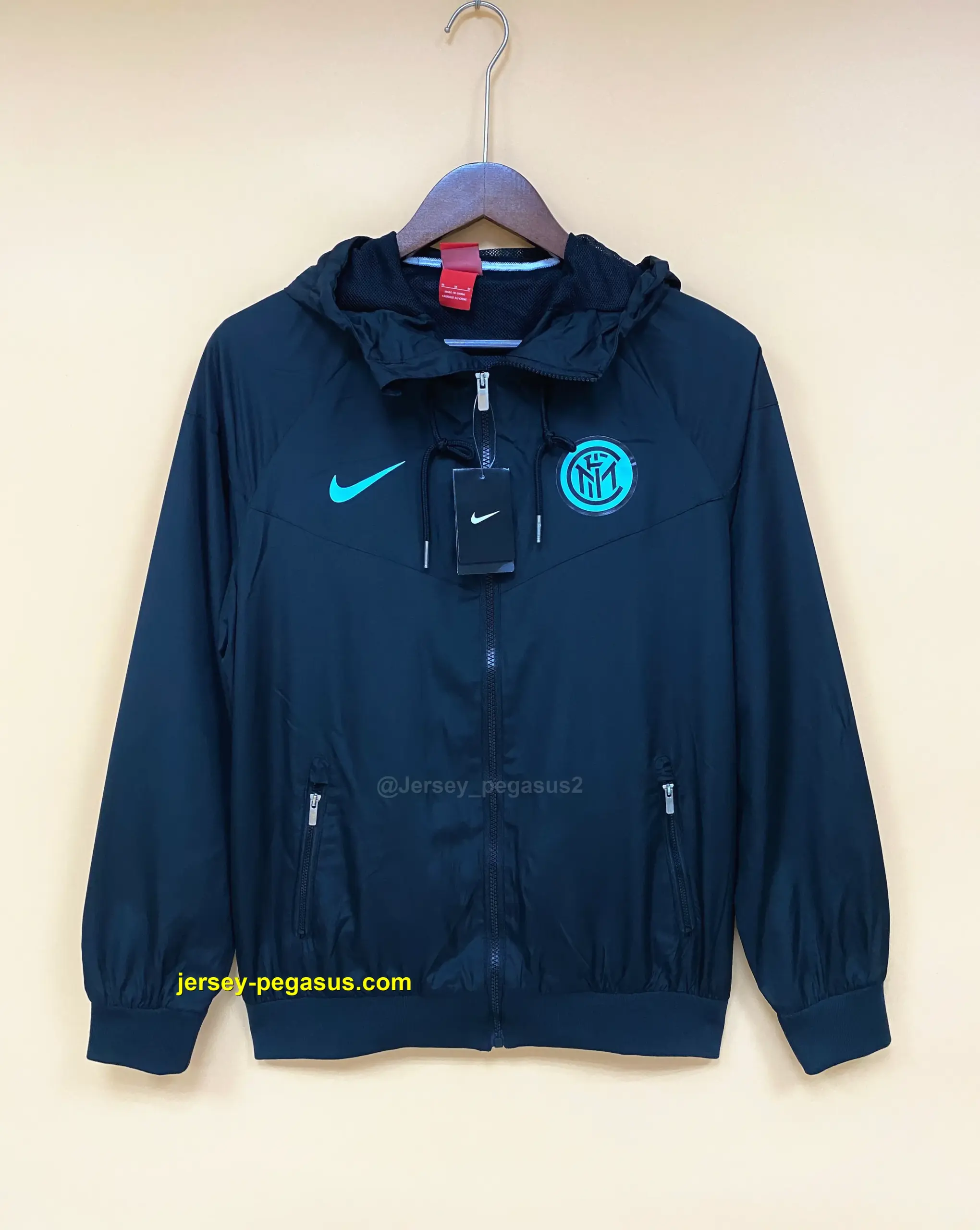 Windbreaker Inter Milan Black Windbreaker Inter Milan Black