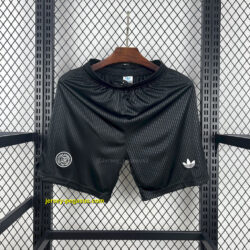 2025 Germany 125th Anniversary Black Shorts Football Trousers