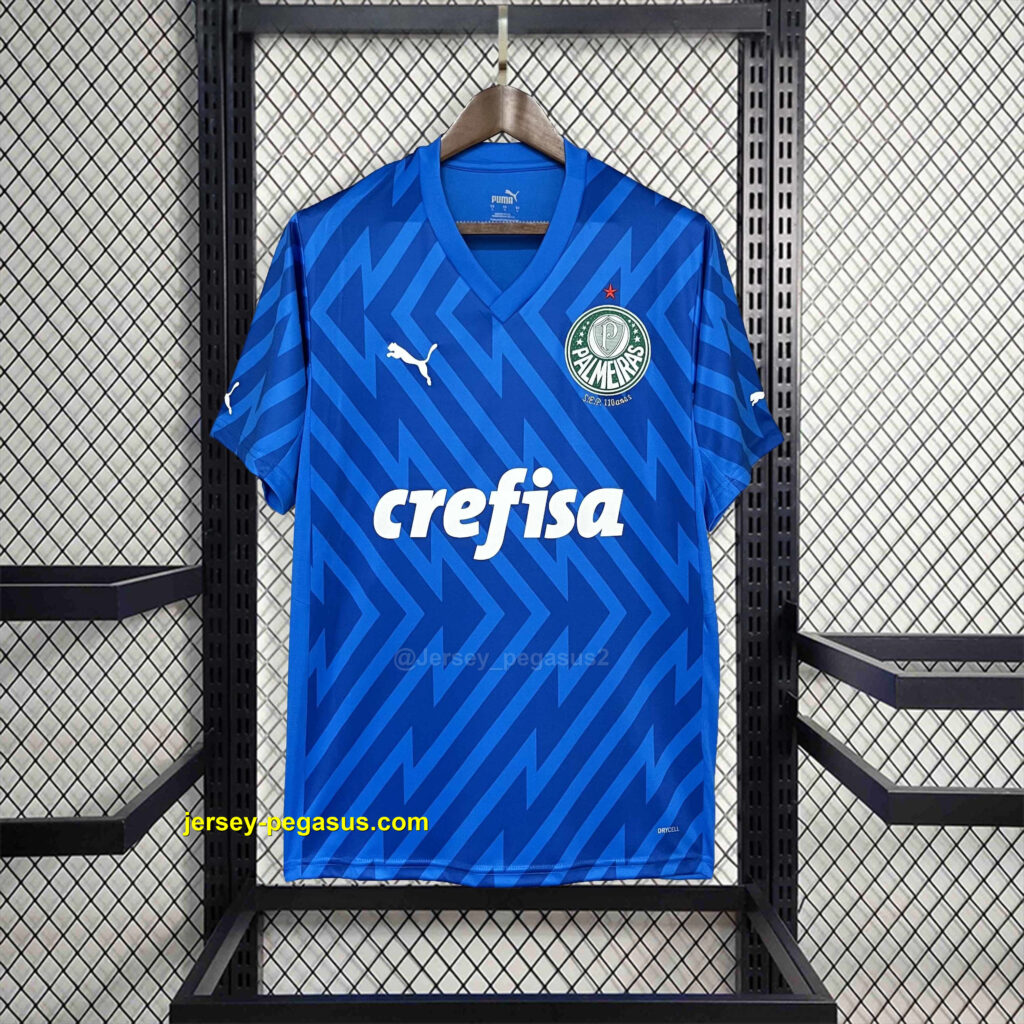 Palmeiras Goalkeeper Blue Kit Football Replicas
