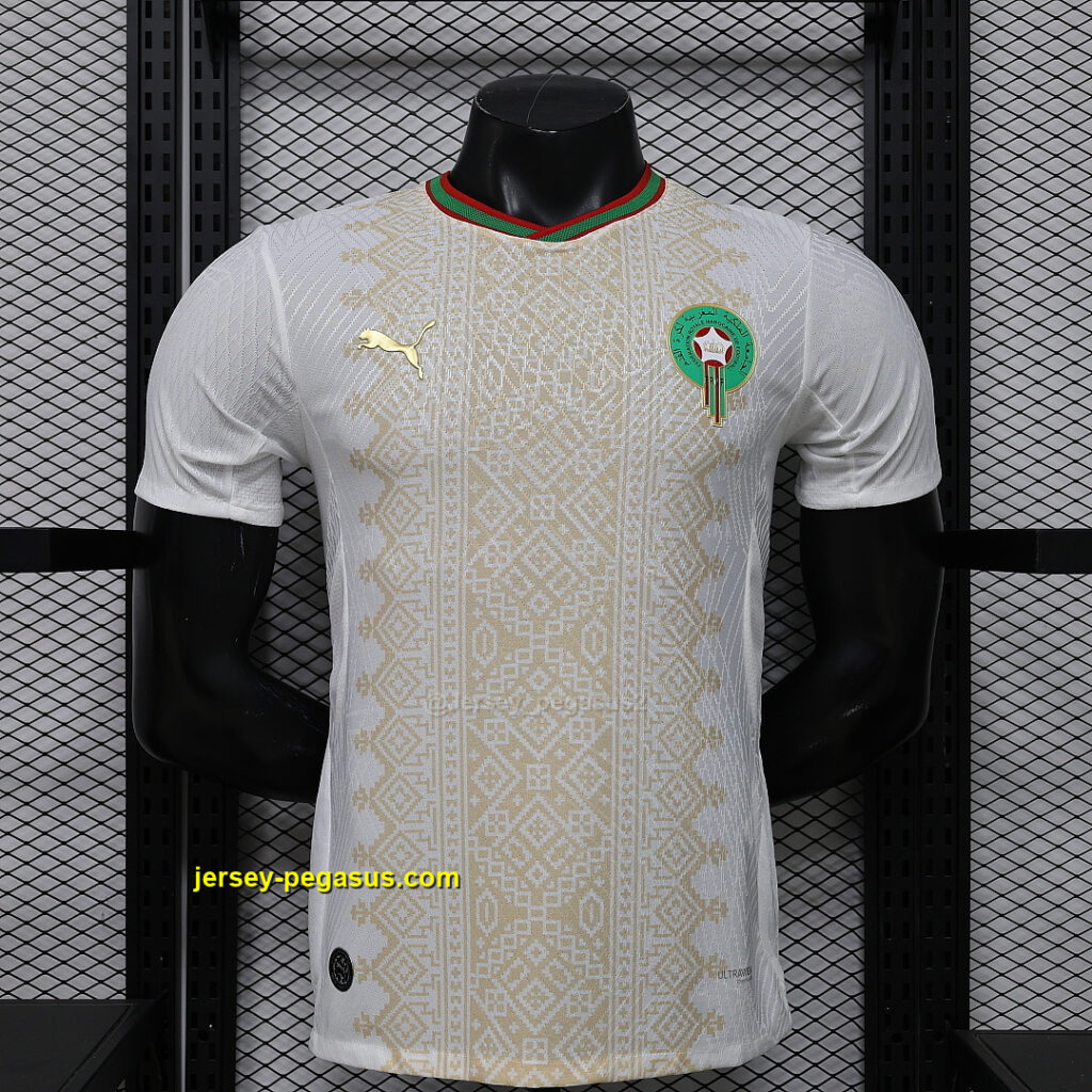 2026 Morocco Away Wolrd Cup 2026 Kit Player Version Football T-Shirt