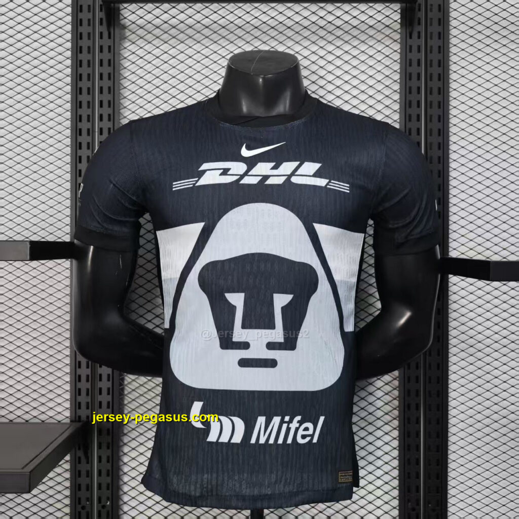 Pumas Black Goalkeeper Kit Player Version Apparels