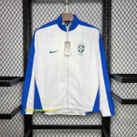 2024 Brazil White Windbreaker Jacket Sport
