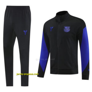 Barcelona BlackBlue Full Zipper Jacket +Long Pants