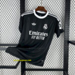 Real Madrid Black Goalkeeper Shirt Football Uniform