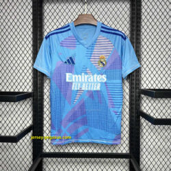 Real Madrid Blue Goalkeeper Kit Sport