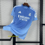 Real Madrid Blue Goalkeeper Shirt Football Uniforms