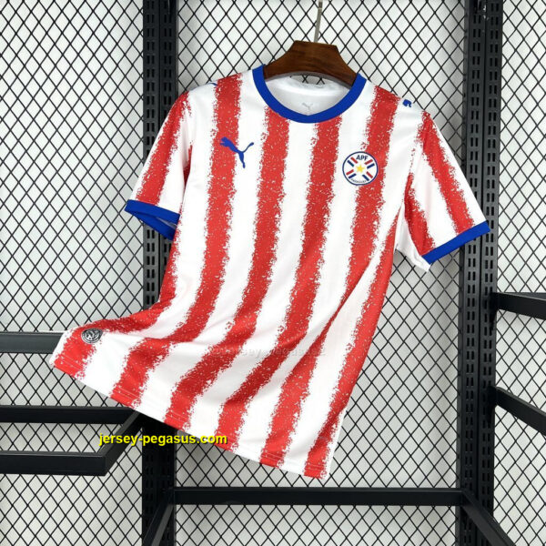 2026 Paraguay Home World Cup 2026 Shirt Soccer Apparels 2026 Paraguay Home World Cup 2026 Shirt Soccer Apparels