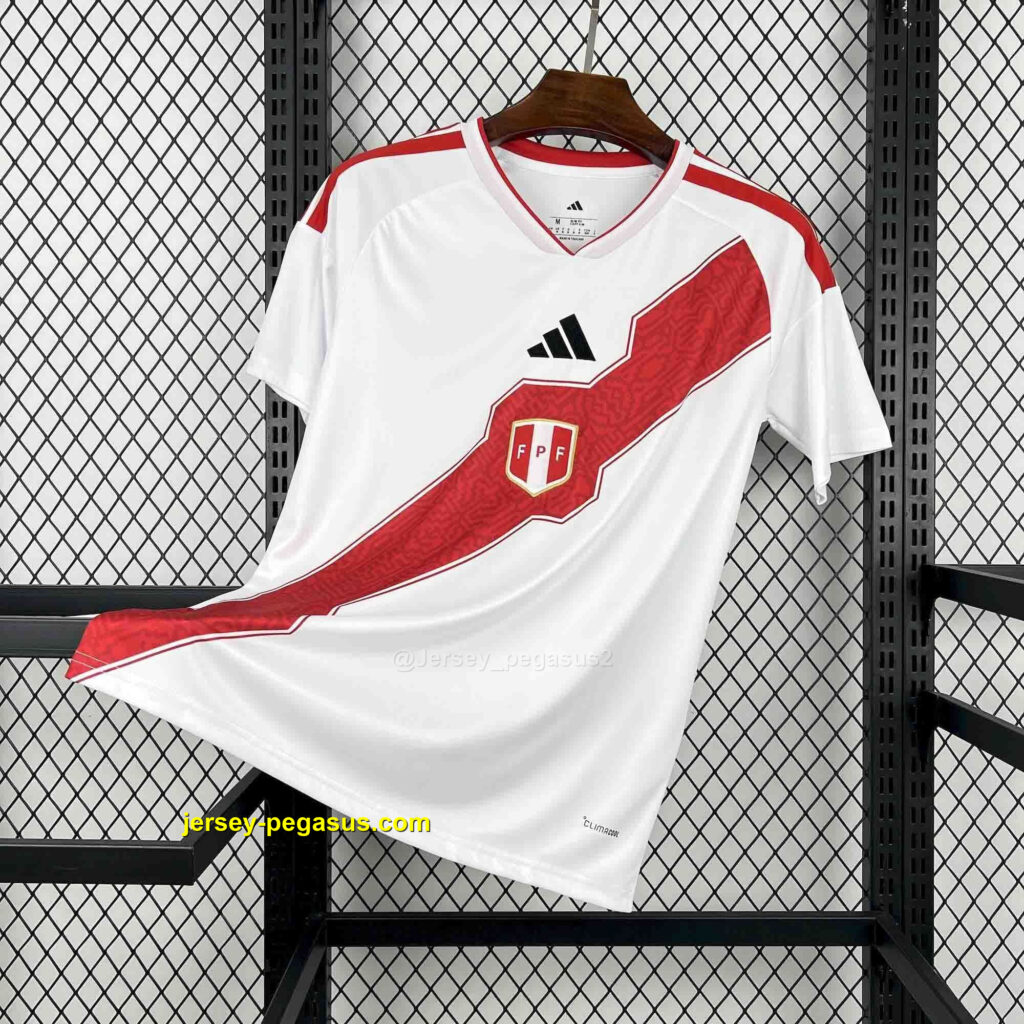 2026 Peru Home Shirt World Cup 2026 Football Apparels AAAA Jersey Wholesale Yupo