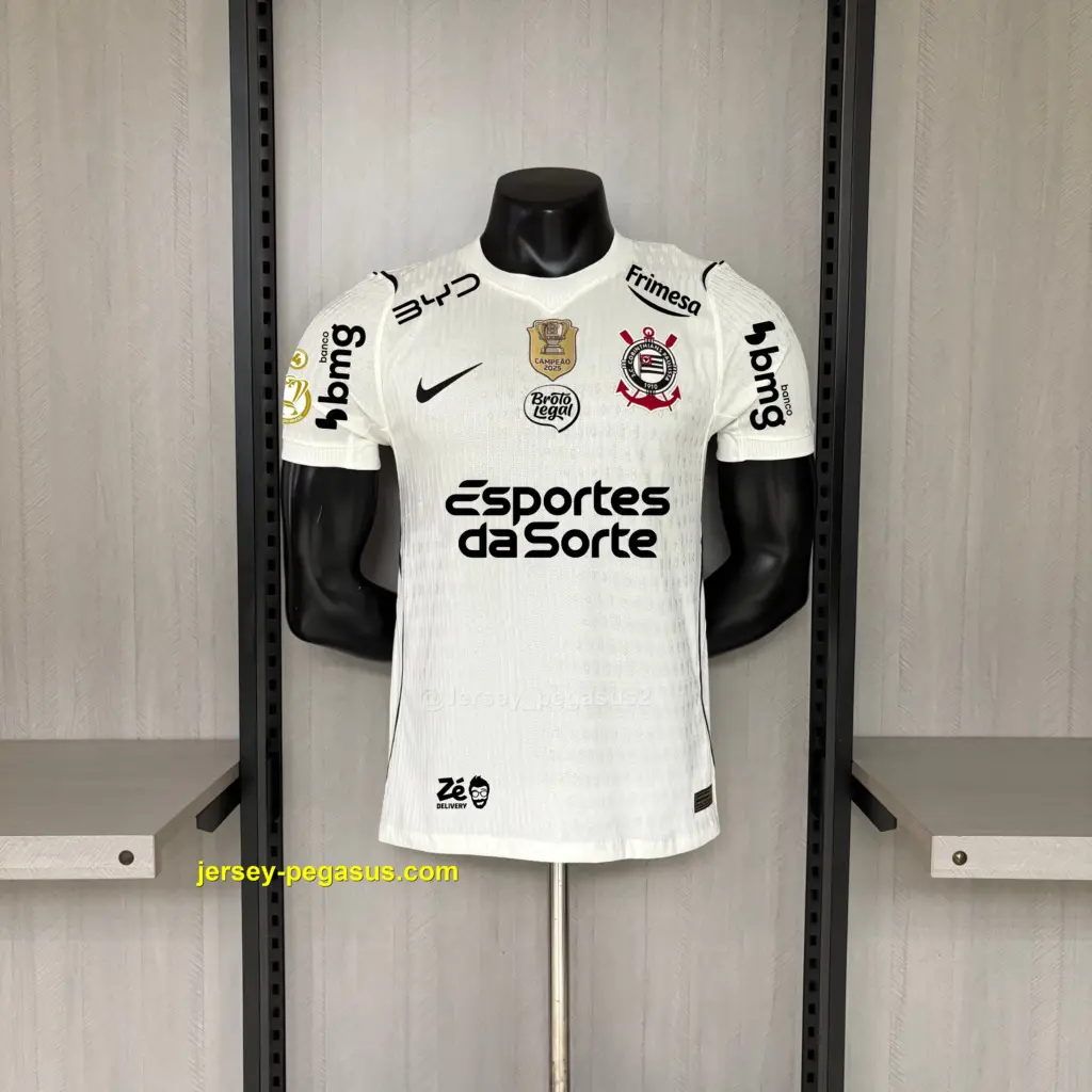 2026-27 Player Version Corinthians Home All Sponsors Jersey