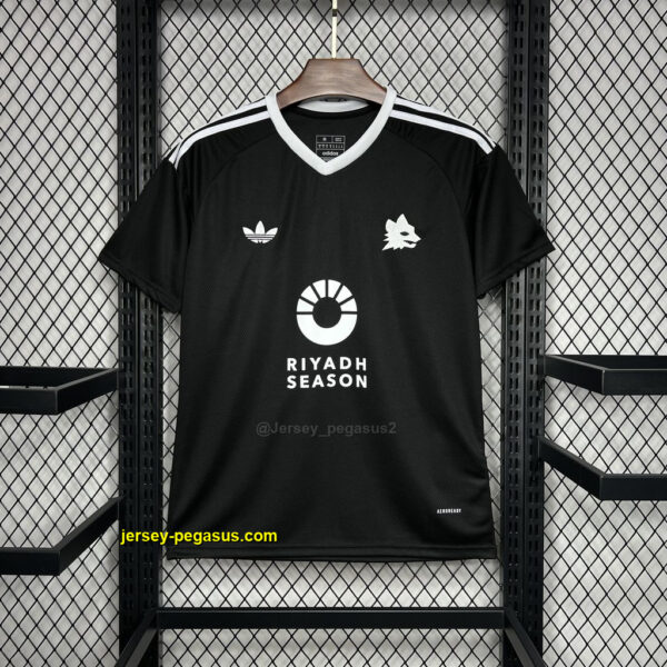 Roma Black GoalKeeper Kit Soccer Uniforms Soccer Roma Black GoalKeeper Kit Soccer Uniforms Soccer
