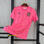 2026 Portugal Pink Goalkeeper Shirt World Cup 2026 Football Apparel