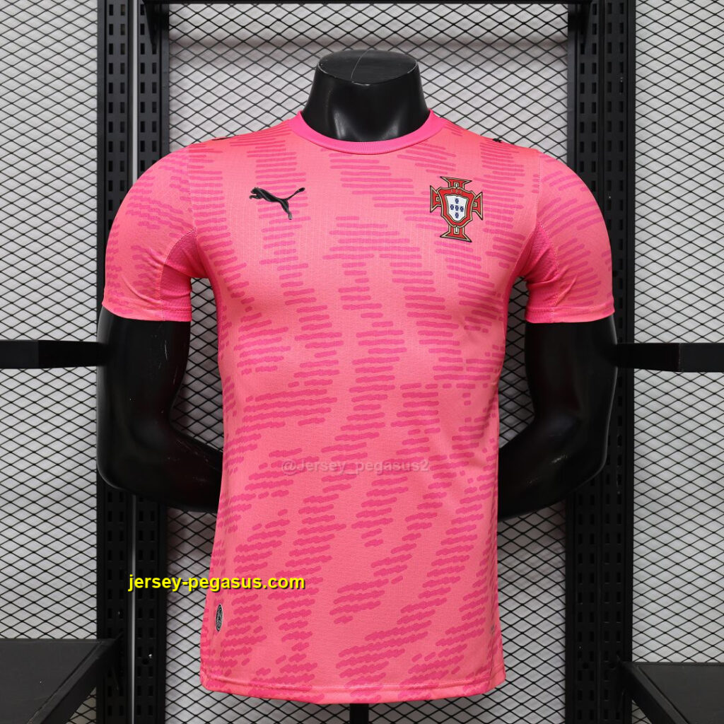 2026 Portugal Pink Goalkeeper World Cup Kit 2026 Player Version Apparel AAAAJers