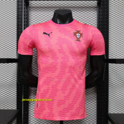 2026 Portugal Pink Goalkeeper World Cup Kit 2026 Player Version Apparel AAAAJers