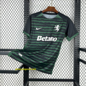 Sporting Lisbon Green Goalkeeper Kit Football T-Shirts