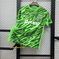 Sporting Lisbon Green Goalkeeper Shirt Football Apparels