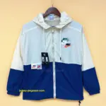 Windbreaker Nike Beige Blue