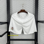 AC Milan 125th Anniversary Edition White Shorts Football Trousers Soccer AAAAJer