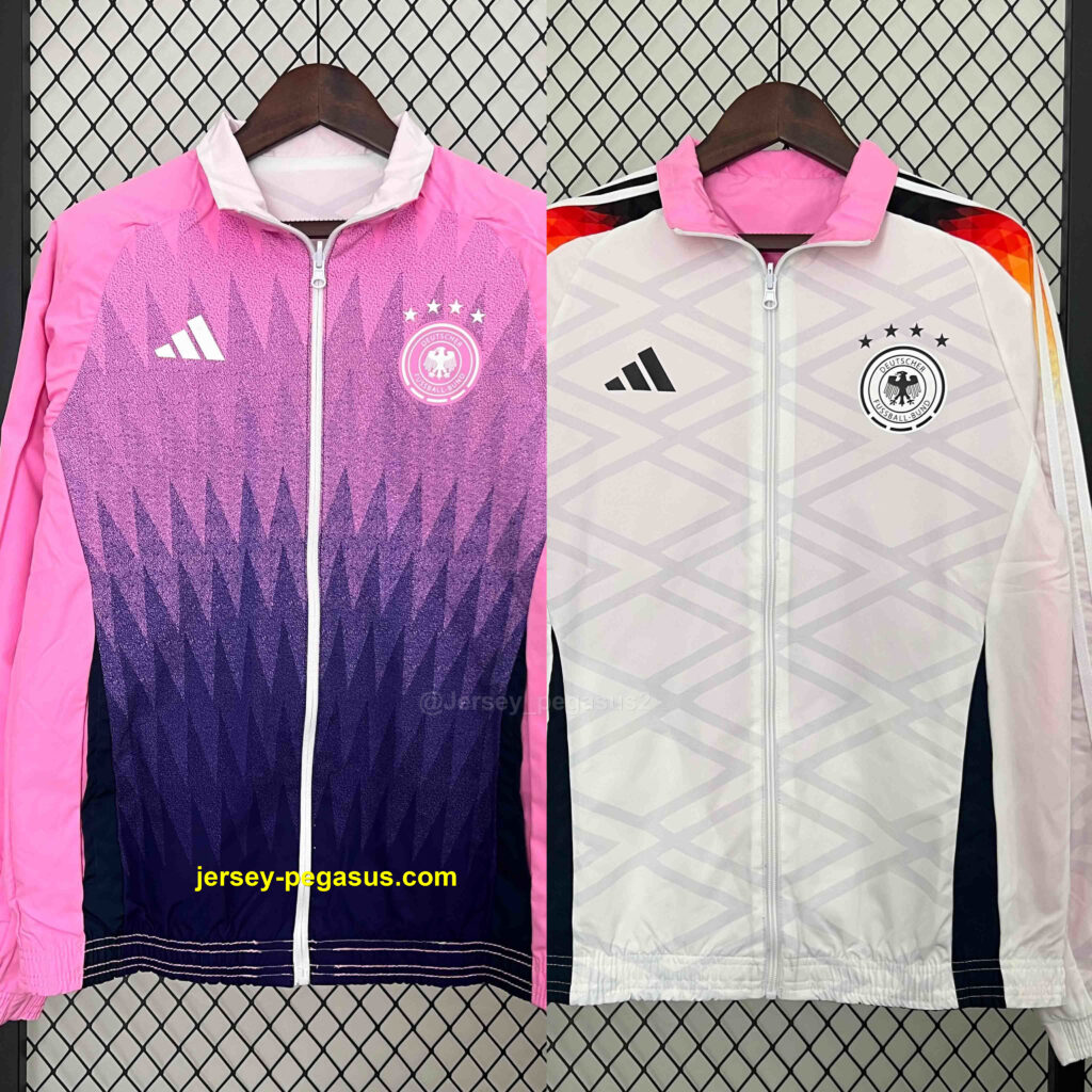 2024 Germany Trench Coat Reversible Windbreaker Double-Sides Jacket Soccer AAAAJ