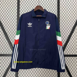 2024 Italy Navy Training Windbreaker Jacket Sport