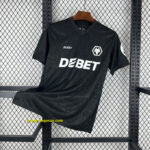 Wolves Black Goalkeeper Shirt Football Apparels