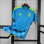 2026 Spain Blue Goalkeeper Shirt World Cup 2026 Football Apparels AAAA Jersey Wh