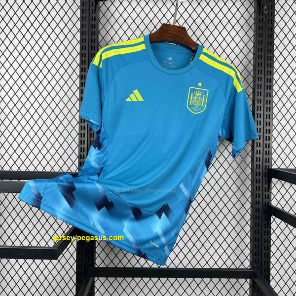2026 Spain Blue Goalkeeper Shirt World Cup 2026 Football Apparels AAAA Jersey Wh 2026 Spain Blue Goalkeeper Shirt World Cup 2026 Football Apparels AAAA Jersey Wh