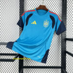 2026 Spain Pre-Match Blue Shirt World Cup 2026 Football Apparel