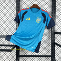2026 Spain Pre-Match Blue Shirt World Cup 2026 Football Apparel