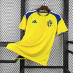 2026 Sweden Home Shirt Football Apparels AAAA Jersey Wholesale