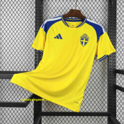 2026 Sweden Home Shirt Football Apparels AAAA Jersey Wholesale