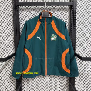2026 Ivory Coast Green Windbreaker Soccer Jackets