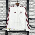 2026 Spain Away Style Beige Windbreaker Jacket
