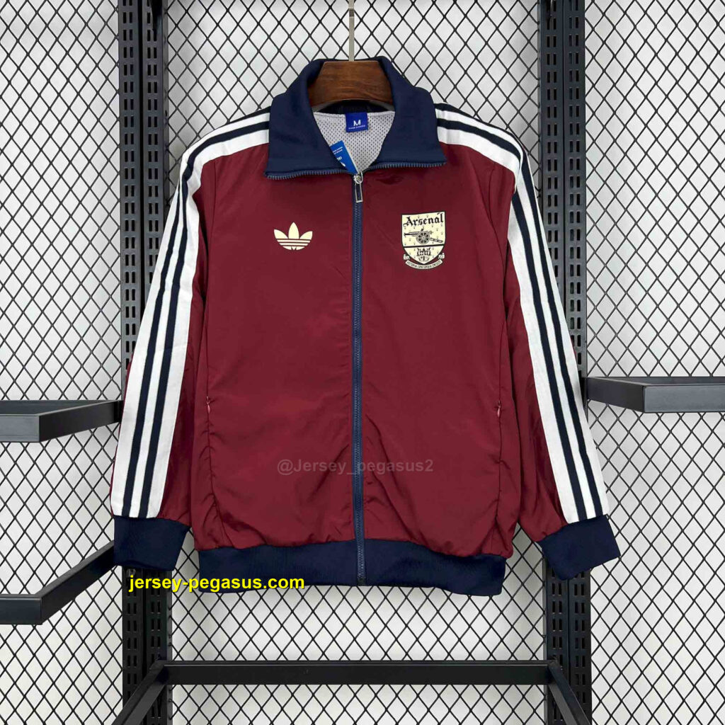 Arsenal Red Windbreaker Jacket