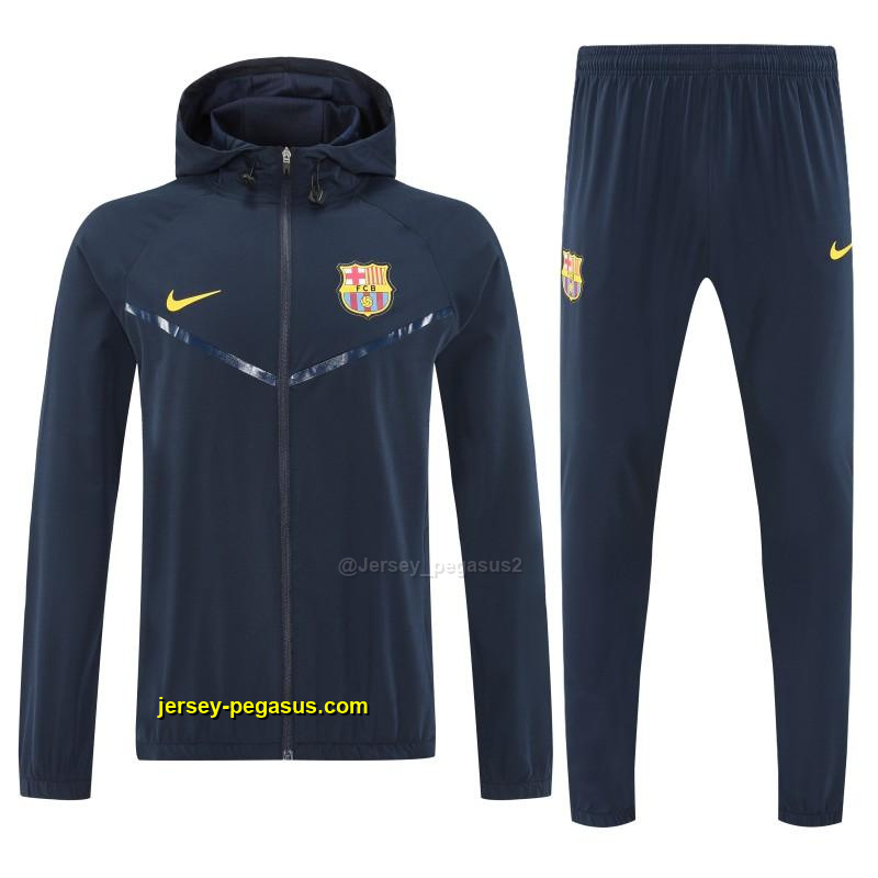 Barcelona Royal Navy Blue Full zipper Jacket Tracksuit+ long pants Barcelona Royal Navy Blue Full zipper Jacket Tracksuit+ long pants