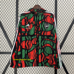 Arsenal Red&Green Windbreaker Jacket Football