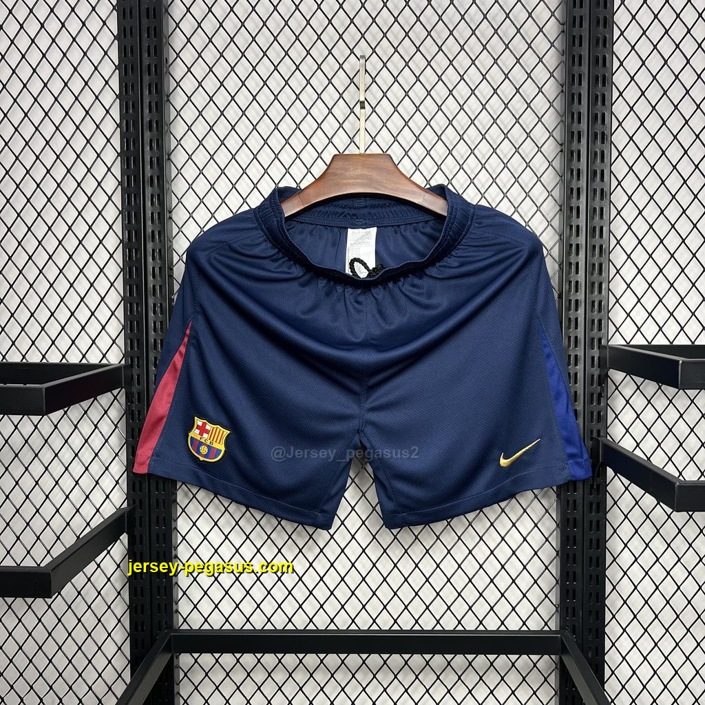 Barcelona Home Shorts Football Trousers Soccer