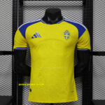 2026 Sweden Home Wolrd Cup 2026 Kit Player Version Football T-Shirt