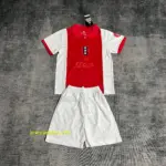 Children's 2025-26 Ajax 120th Anniversary Edition Red and White Jersey
