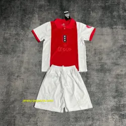 Children's 2025-26 Ajax 120th Anniversary Edition Red and White Jersey
