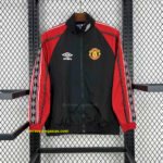 Manchester United Black&Redl Windbreaker Jacket
