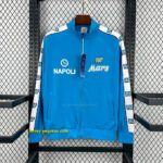 Napoli Blue Windbreaker Jacket AAAA Jersey Wholesale