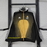 Real Madrid Retro Windbreaker Yellow Jackets