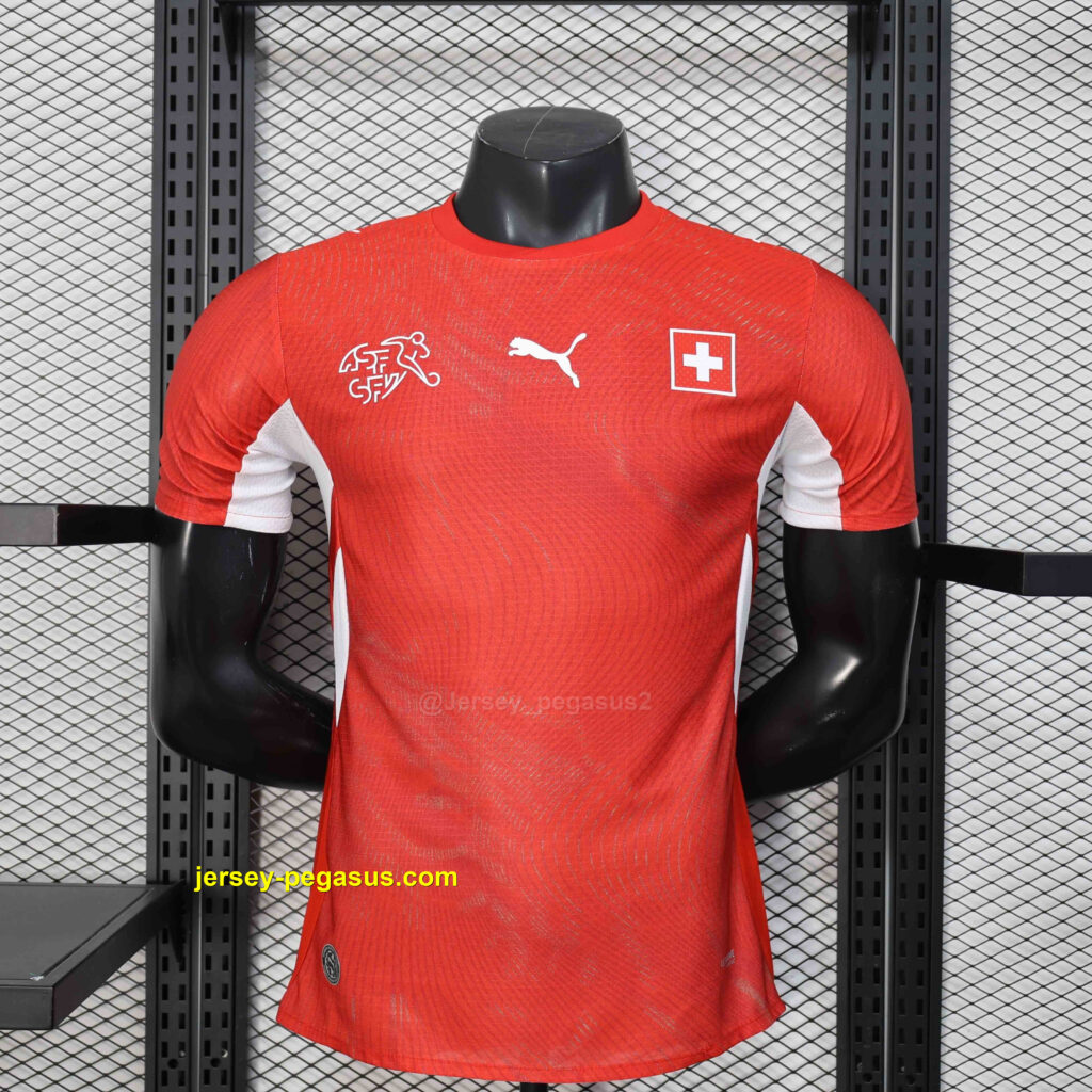 2026 Switzerland Home Kit World Cup 2026 Football Player Version T-Shirt AAAAJer