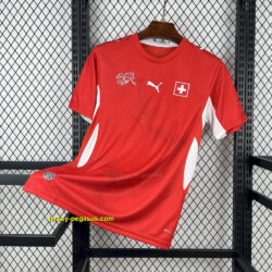 2026 Switzerland Home Shirt Word Cup 2026 Football Apparels AAAA Jersey Wholesal
